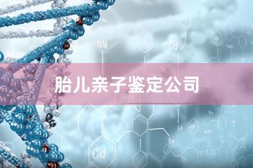 福州胎儿亲子鉴定公司